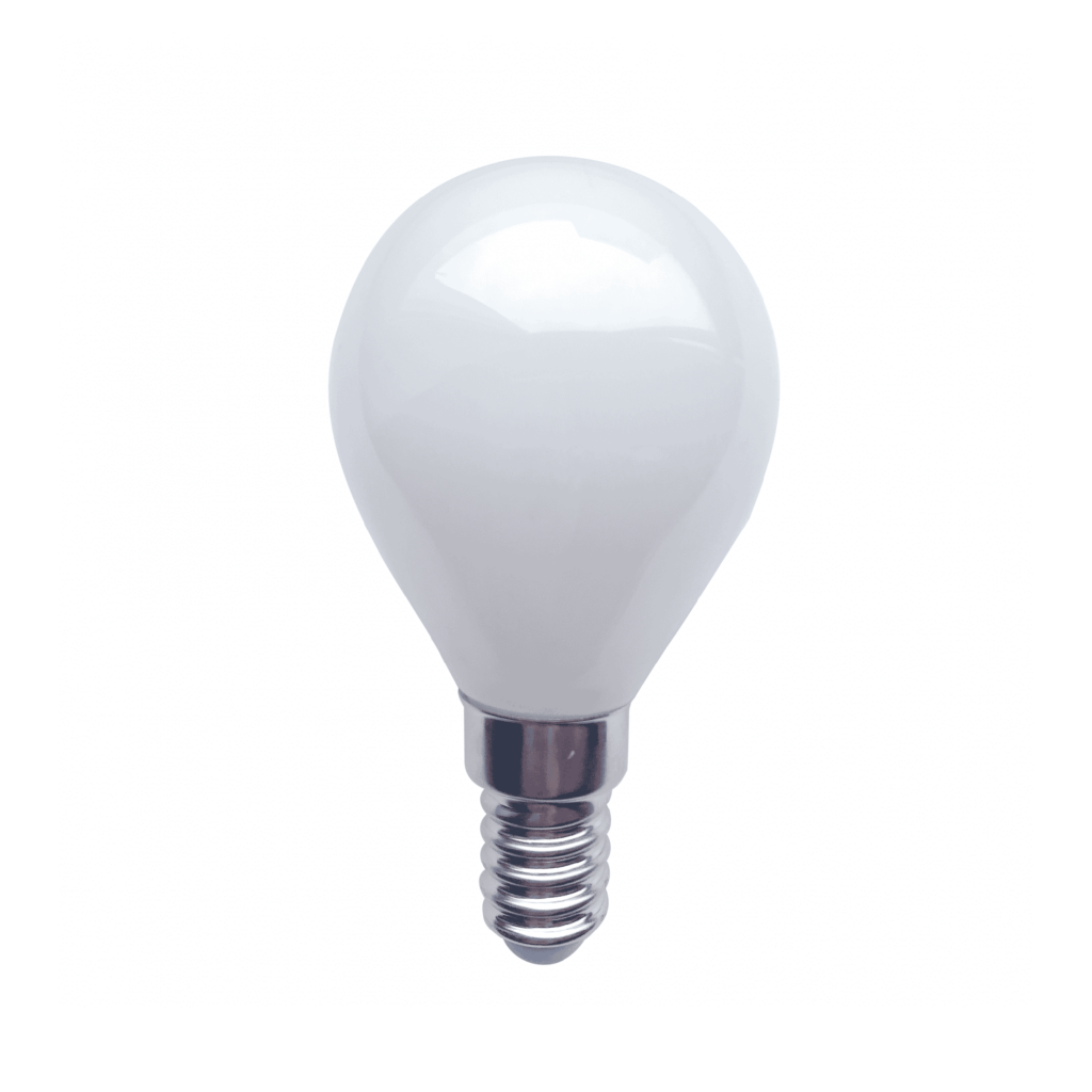 E14 LED Lamp Bol Milky 1 6 Watt Dimbaar WilroLighting